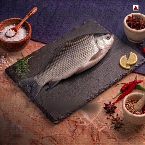 Fresh Rohu (Rui) freshwater fish