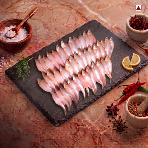 Fresh Mandeli (Golden Anchovy) fish