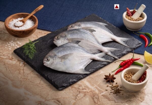 Fresh Silver Pomfret (Paplet)