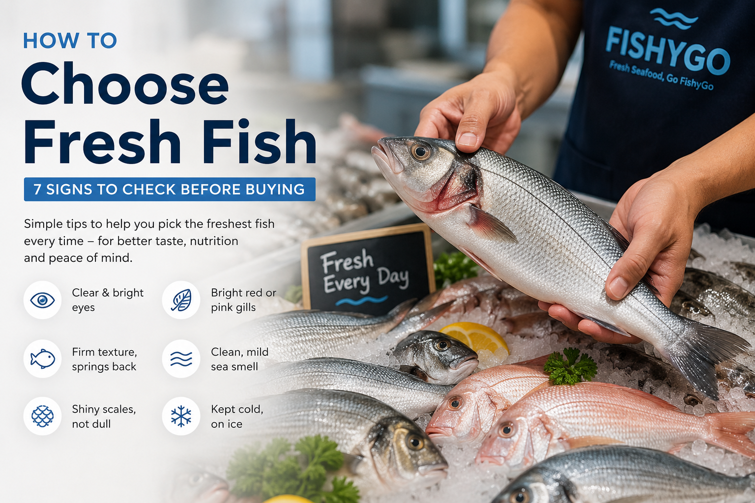 How to choose fresh fish – 7 signs to check before buying